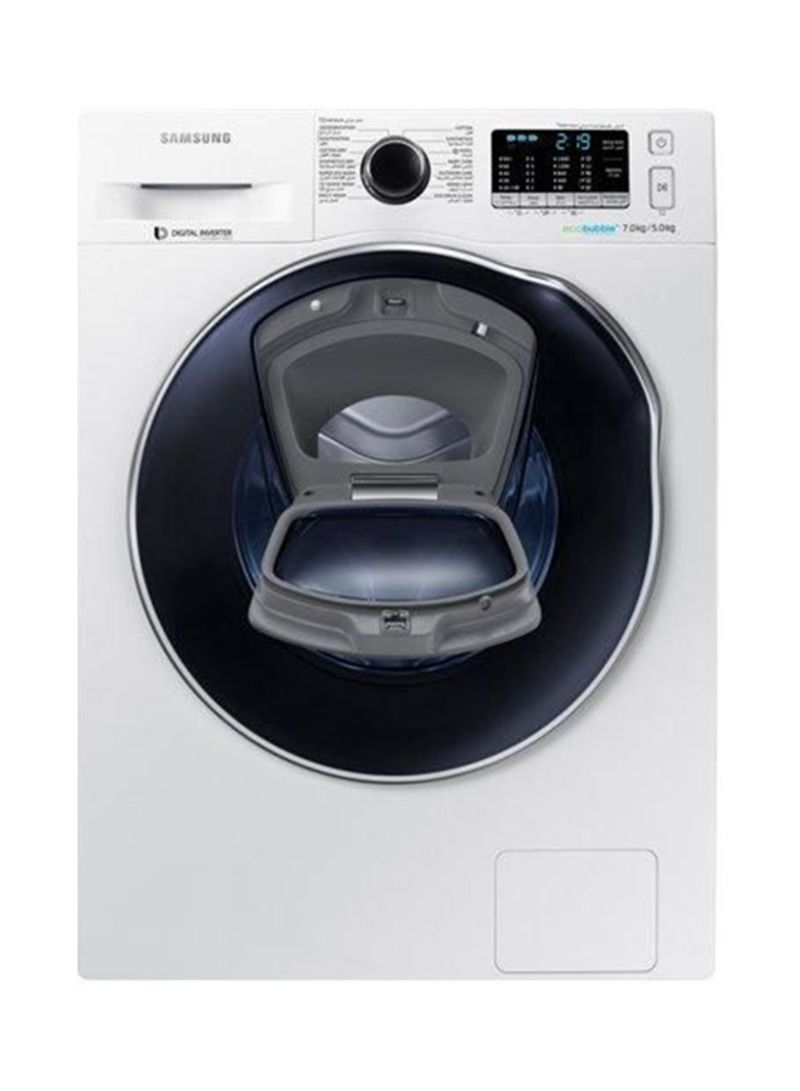 Front Load Washing Machine 7Kg WD70K5410OS Silver